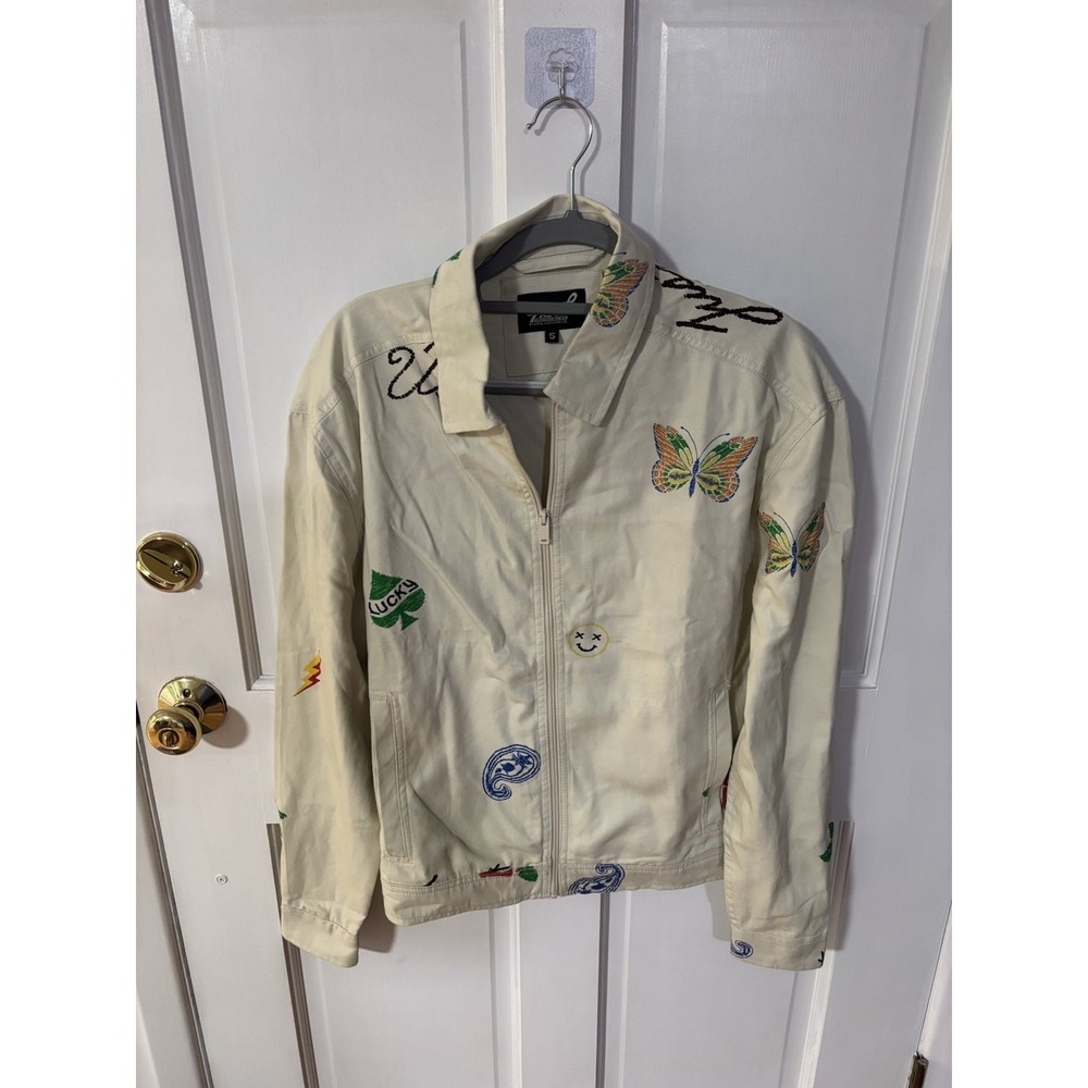 Fresh Prints Of Belair Men's Zip‎ Up Small